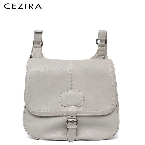 

cezira messenger bag for women pu flap design shoulder bag fashion ladies faux leather crossbody female casual handbag bolsa
