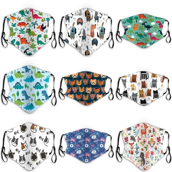 

fashion cotton face masks with breath valve pm2.5 mouth mask anti-dust reusable fabric mask with 1 filters inside 2020#672