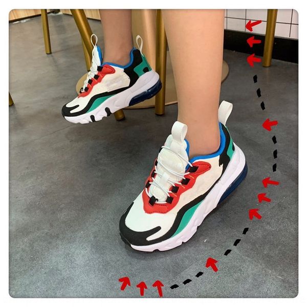

bbg038 sneakers, and children children's max270 back half palm air cushion children's shoes leisure sports shoes, Black
