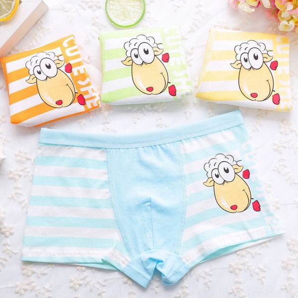 

new combed shorts and cotton children's children's student shorts four-angle boy's underwear pure cotton baby's underwea, Camo