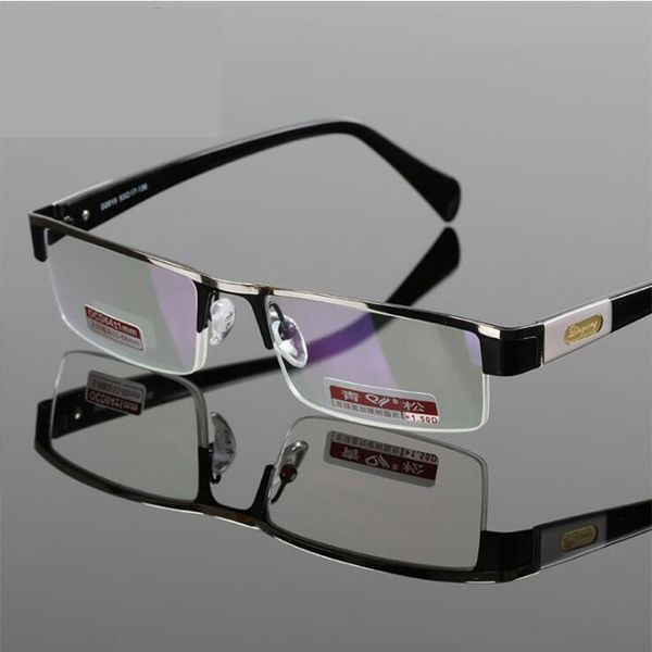 

sunglasses fashion young resin reading glasses for men women presbyopic half frame metal 1+1.5 +2.0 +2.5 +3.0 +3.5 +4.0 with box, White;black