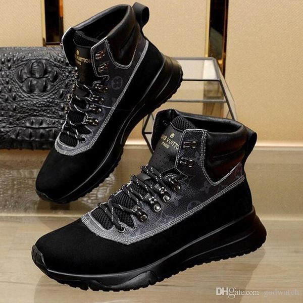 

new arrival men 's shoes autumn and winter lightweight vintage fashion shoes lace -up plus size outdoor walking breathable casual men