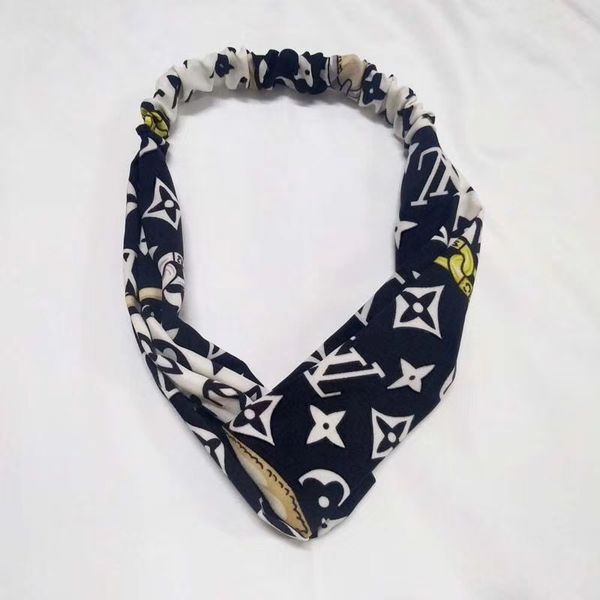 

twist turban floral headband prints for women stretch hairbands sport headbands yoga headwrap bandana girls hair accessories, Blue;gray