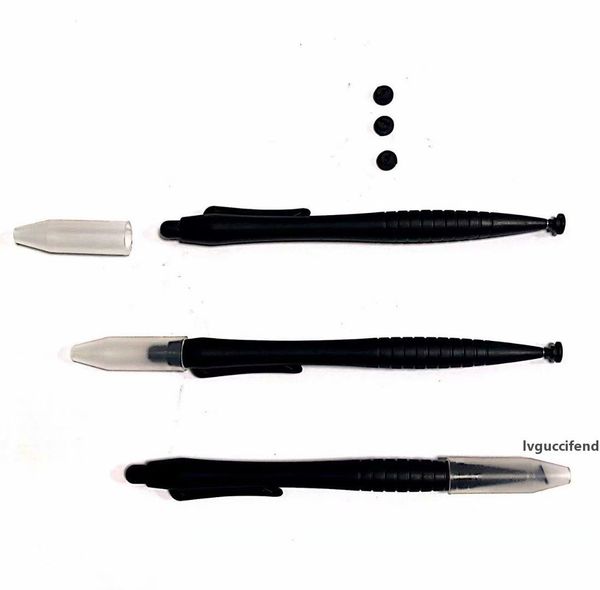 

universal mutilfuction fine point round thin tip touch screen pen capacitive for iphone xs max xr x 8 7 6 s10 mobile phone disc stylus pen