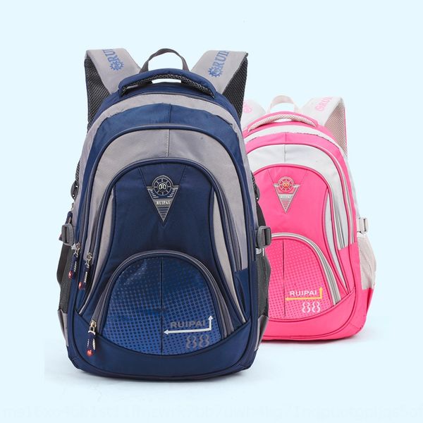 

schoolbag for primary school students korean bag book backpack style burden-reducing ridge children's book print backpack