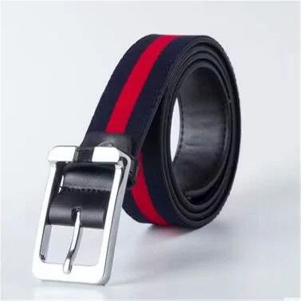 

2020 the latest classic belt fashion smooth buckles belt han version leisure take youth belt style, Blue;gray