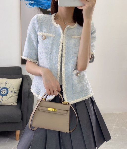 

700069 fashion women coats & jackets 2020 runway luxury european design party style women's clothing, Black;brown