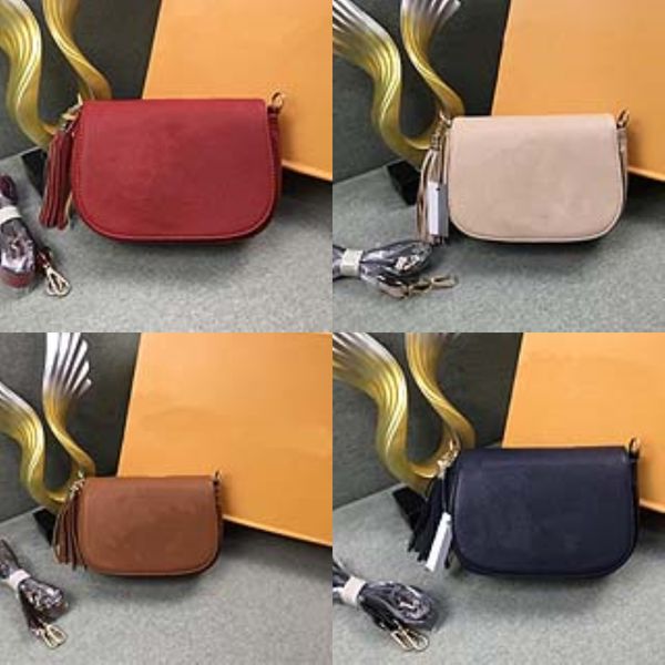 

2020 new shoulder bag women bag handbag handbags women bags high-grade scrub leather messenger bags hairball#255