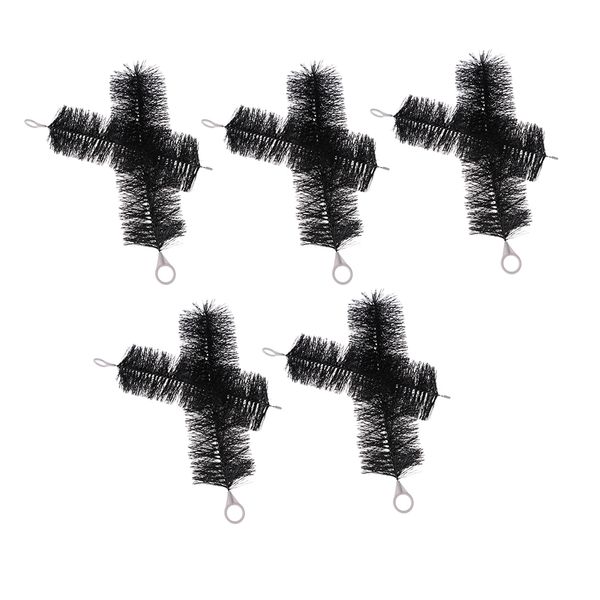 

10pcs fish garden pond filter brushes skimmer pond filtration black 40cm