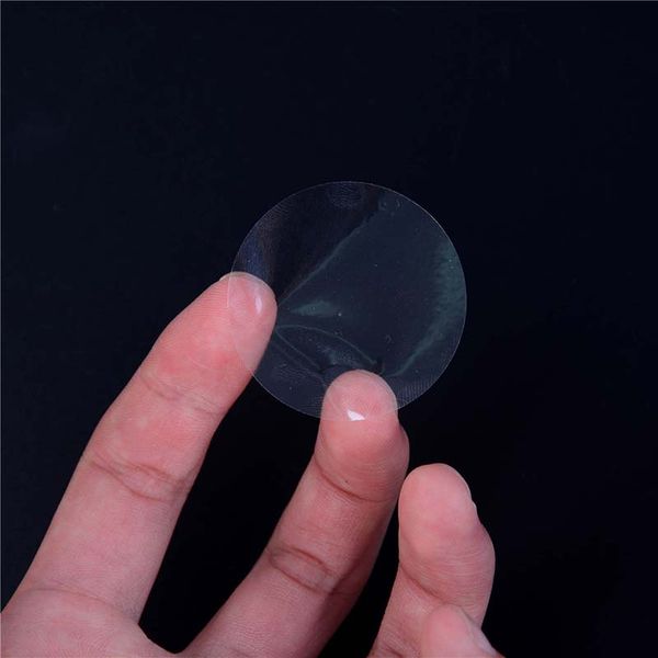 

300pcs/20sheets diy circle stickers for envelop waterproof seal pvc transparent round sticker dot sticker sealing wholesale