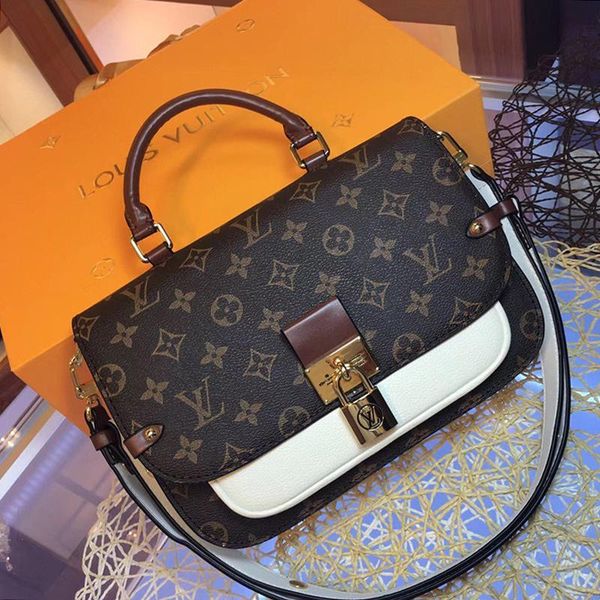 

retro trend womens bag designer luxury leather shoulder small flap crossbody bag handle totes lady messenger bags handbags