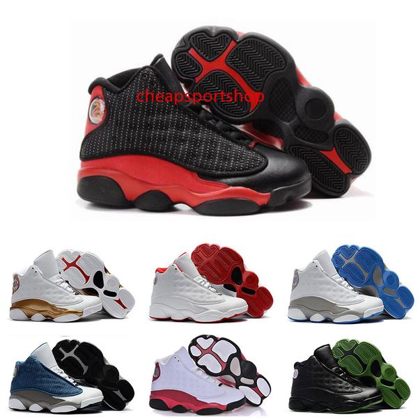 

new kids 13 13s basketball shoes chicago he got game bred boys girls sneakers children baby sports shoes size 11c-3y