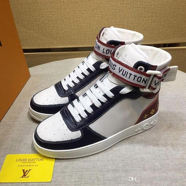 

trainer sneaker boot mens shoes new arrival chunky sneakers comfortable sports shoes luxury high lace -up casual men shoes drop ship