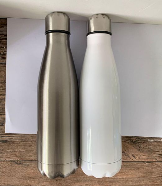 

sublimation 17oz cola bottle stainless steel water bottle double wall insulated cola shape for cold and warm for personalise