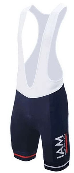 

2020 iam pro team blue men's cycling bicycle clothing (bib) shorts with gel pad ropa ciclismo