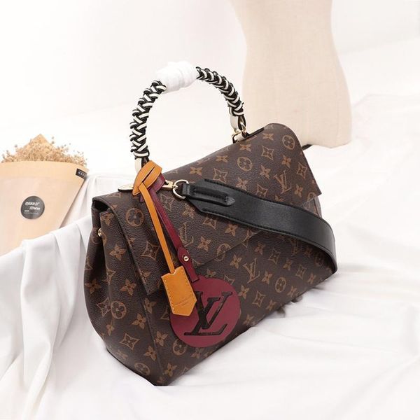 

new arrival vintage classic womens bag leather shoulder small flap crossbody handbags lady handle tote messenger bags with origin box