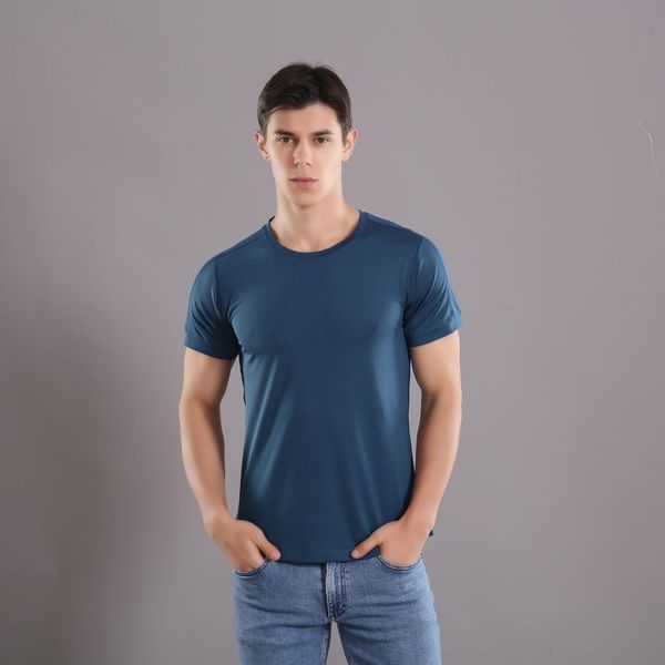 

2020 new men' t-shirt vest t-shirt breathable fine mesh sports yoga vest men' fitness short sleeve ice silk, White;black