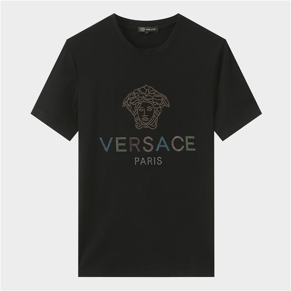 

2020 новый 19ss mens конструкторы t shirt высокое качество мужчины женщины пары вскользь с коротким рукавом мужская вокруг шеи тройники 5 цв, Gray