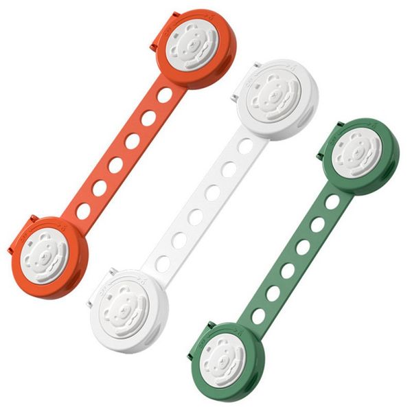 

sell infant anti-pinch hand refrigerator cabinet door lock bendable child safety proof drawer locks