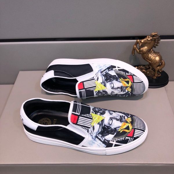 

2020-2019f summer new trend men's lok fu casual shoes, fashion lazy low shoes, versatile comfortable sports shoes, size: 3