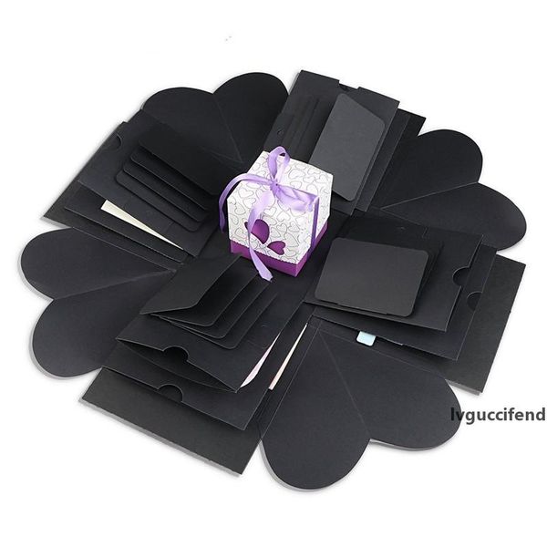 

diy surprise love display explosion box handmade gift box p scrapbooking birthday wedding valentine s festival party