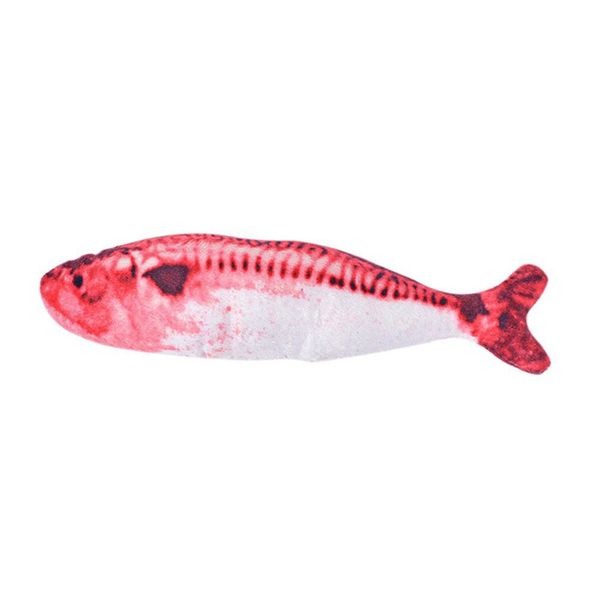 

pet cat toy simulation plush fish interactive pet pillow chew bite supplies funny cat educational toys