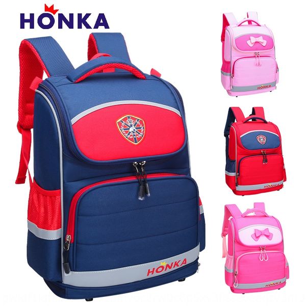 

hongjia новое пространство для учащихся начальной школы россии бремени сокращения водонепроницаемого для мальчиков портфель девочек schoolba