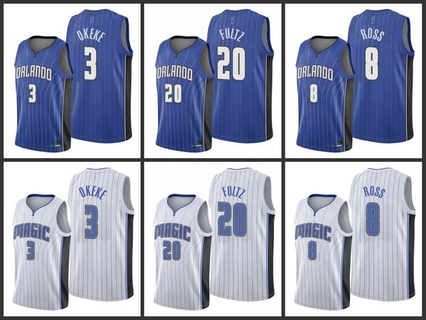 

orlando magic chuma okeke markelle fultz terrence ross men 2019-20 edition jersey, Black