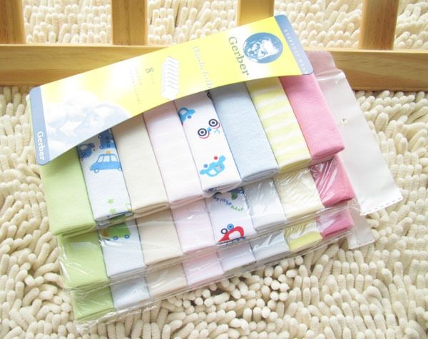 

new cotton baby pure cottoneight-piece nursing baby handkerchief saliva toweltowel saliva towel