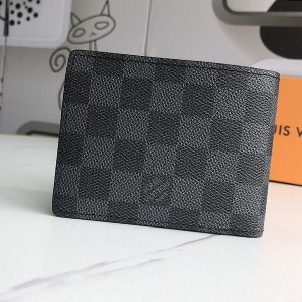 

fashion style mens wallet purses money coin pocket handbag leather card holder men purse luxury designer short wallets with origin box