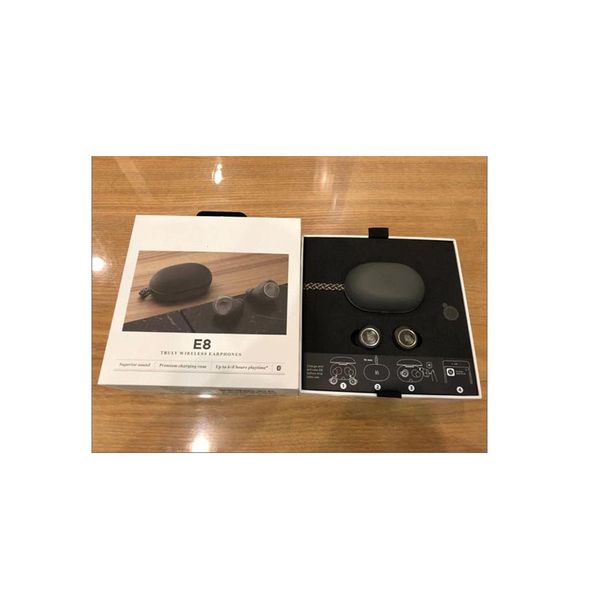 

e8 wireless earphones stereo true wireless compartment in-ear bluetooth 5.0 headphone tws e8 headphones with retail box