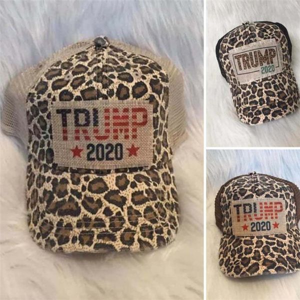 

trump ponytail messy buns hats keep america great baseball cap washed torn cross caps outdoor trump snapbacks leopard hat dhc565, Blue;gray
