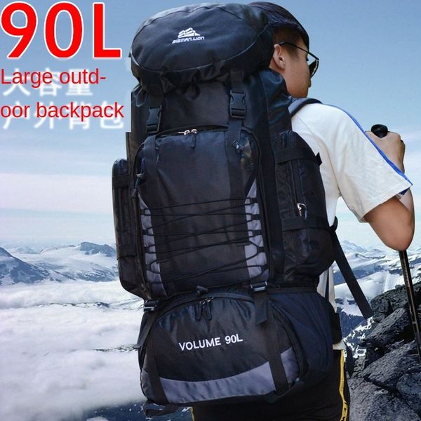 

backpack men's mountaineering travel bag outdoor mountaineering bag 90l large capacity travel luggage hiking camping backpack