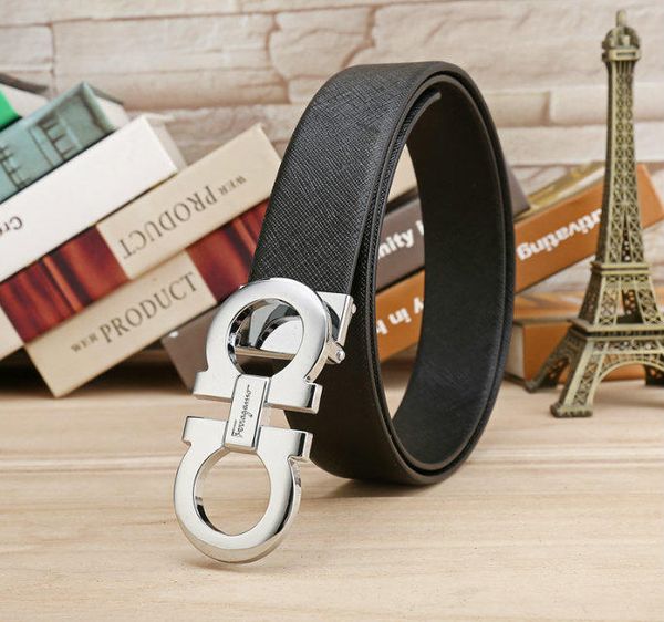 

fashion designer men and women belts, casual wild automatic model metal buckle belt wholesale0293, Blue;gray