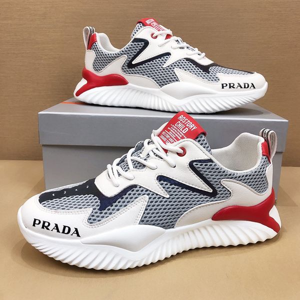 

33designers create men's outdoor travel shoes, trendy leisure all-match sports shoes, jogging shoes, original packaging and box deliver, Black