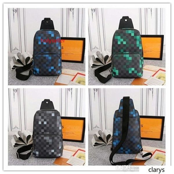 

lovuitto дизайнеры avenue sling сумка damier graphite pixel 40068 размер: 20x31x10cm