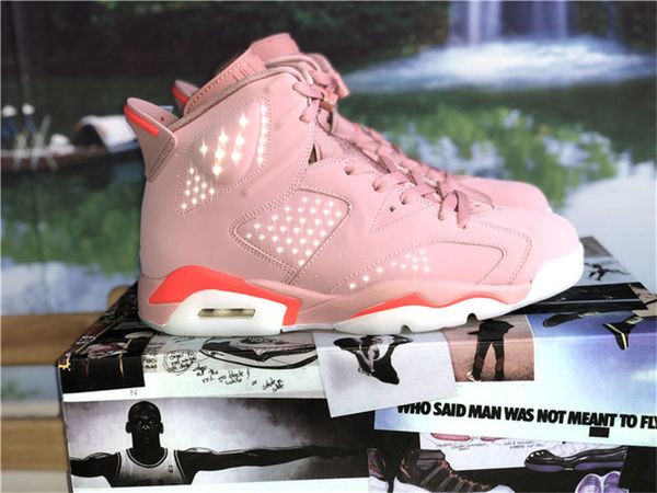 

girl womans 2019 children release aleali may x 6 basketball shoes running sneakers authentic leather ci0550-600 6s designer shoe with box