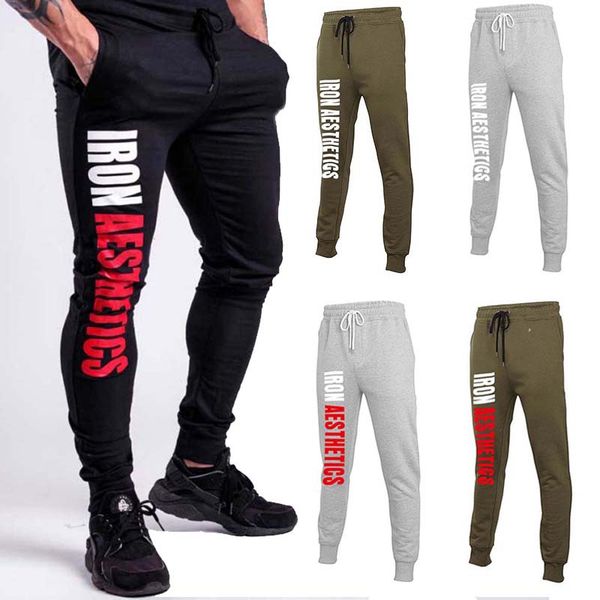 

2020 men jogging pants quick-drying fitness pants men running trousers cotton sweatpants gym bodybuilding joggers bottoms, Black;blue