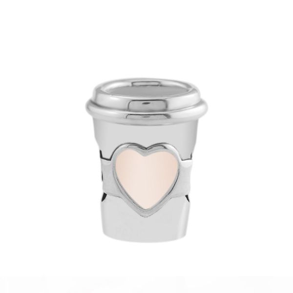

2018 лето 925 ювелирных изделий стерлингового серебра drink go go charm beads приспосабливает браслеты ожерелье для женщин изготовление ювел, Bronze;silver