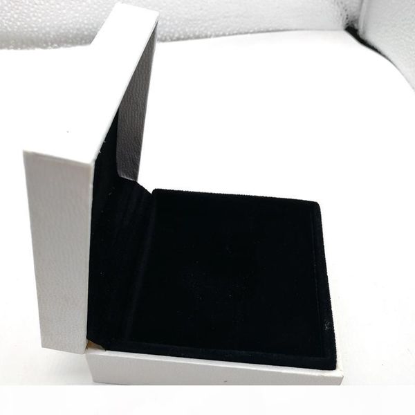 

new fashion white pandora style box bracelet bangle box of original jewelry please buy with jewelry send together, Black;white
