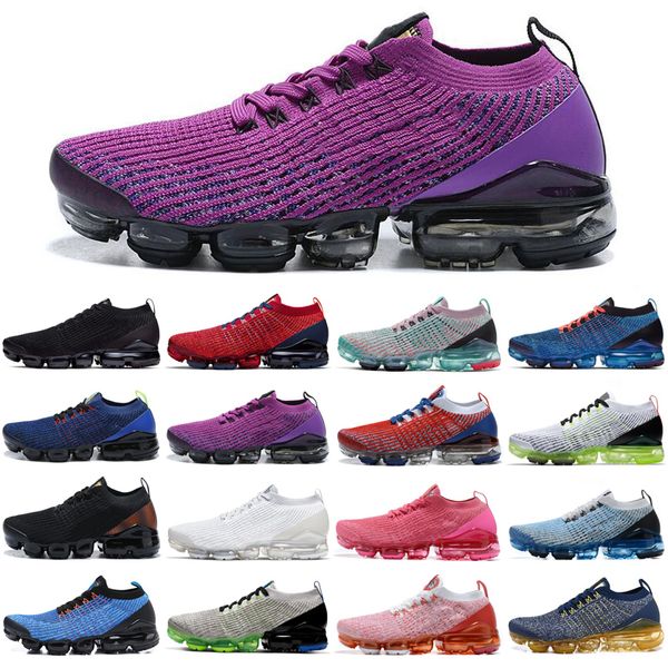 

3.0 men women running shoes triple black south beach vast grey outdoor mens womens trainers sports sneakers runners size 36-45