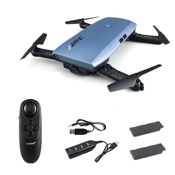 

jjrc h47 elfie plus mini селфи drone с камерой hd 720p wifi fpv датчик силы тяжести высота удержания складная quadcopter vs h49wh