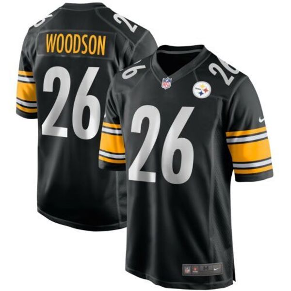 

rod woodson #26 men's retired xs-5xl stitched football jerseys, Gray