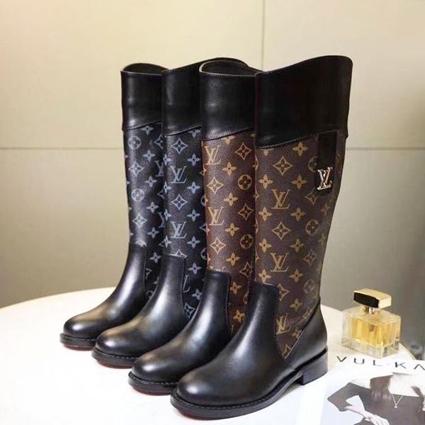 

women boots shoes round toe footwear wedge heels female boots zip up shoes women plus size luxury womens boots botas de muj, Black