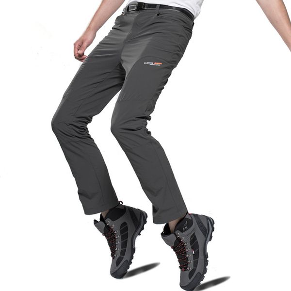 

summer for mens women hiking pants fast dry camping trekking chinlon outdoor hiking pants climbing trouser travel sports, Black;green