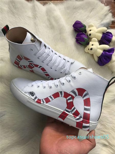 

designer shoes luxury man womens ace sneaker with brown elasticity stripes 1:1 luxury designer shoes 6 styles t05, Black