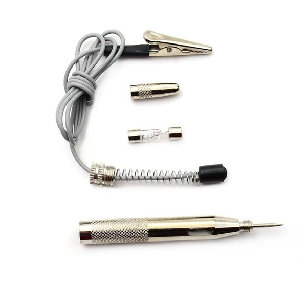 

dc 6v 12v 24v probe light system test probe lamp auto car light circuit tester lamp voltage test pen detector copper new