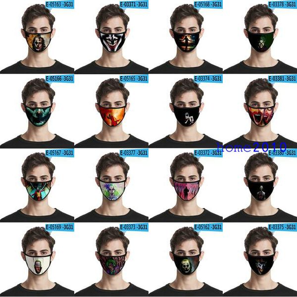 

печать face 3d joker 3d autumn face косплей для печатных маски печати joker joker маски маска дизайнерские костюмы хэллоуин 3d designer hcgi, Black