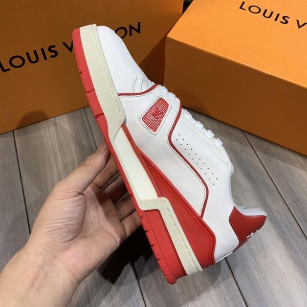 

new fashion trainer sneaker men 's shoes luxury sports comfortable type footwears zapatos de lujo para hombre style lace -up plus size, Black