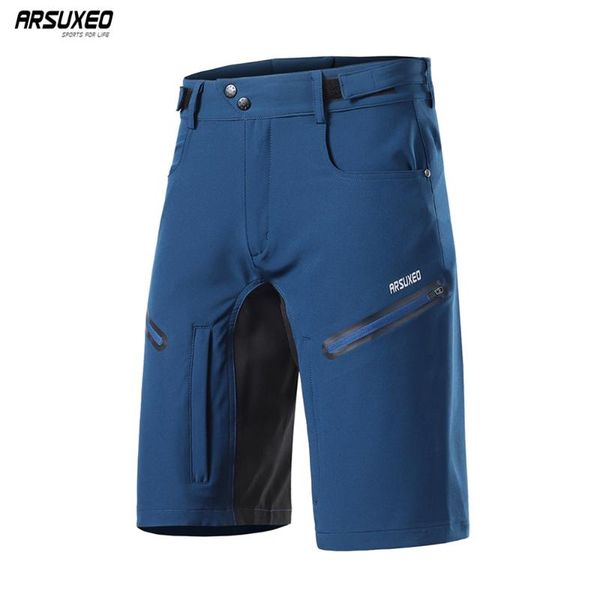 

arsuxeo 2020 men cycling shorts with 5d gel padded loose fit outdoor sports underpant bicycle short downhill biker 2006